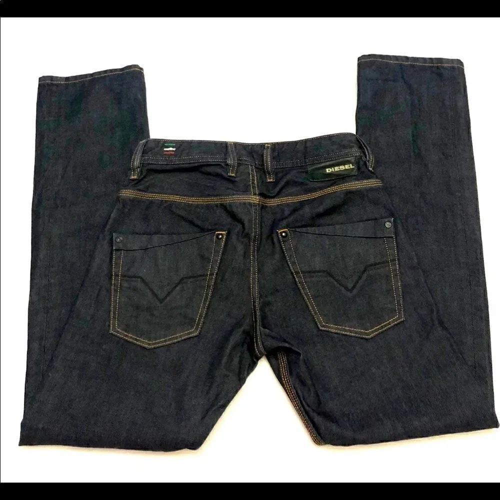 Diesel Italy krooley men’s regular slim carrot jeans size 26X30